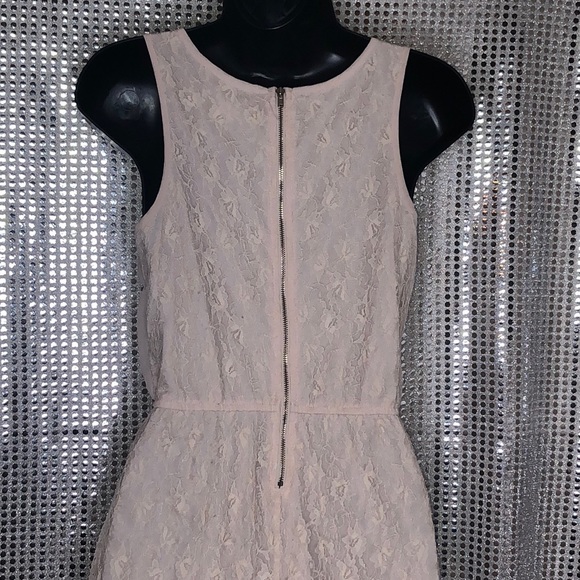 Size Small Cream Lace High Low Dress - Picture 4 of 8